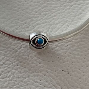 Evil eye, silver 925 Pandora inspired charm